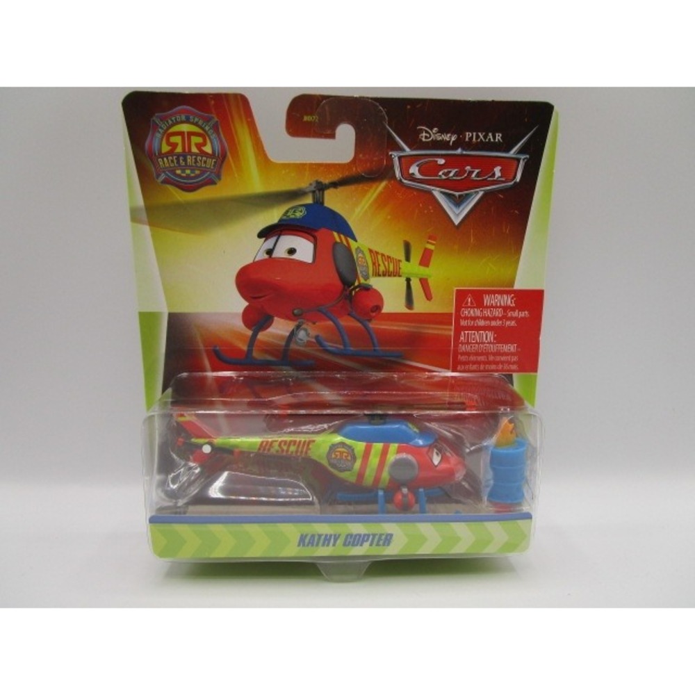 Disney Pixar Cars Radiator Springs Race & Rescue Kathy Copter Helicopter Mattel